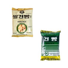 일등병건빵 10봉 + 쌀건빵 10봉 추억의간식 비상식량 별사탕, 65g+100g, 20개