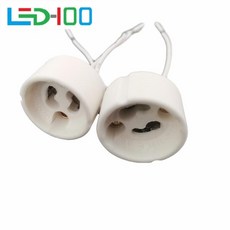 변환 연장 전구소켓 새로운 GU10 램프 홀더 소켓베이스 어댑터 와이어 커넥터 GU10 LED 할로겐 라이트 용, 한개옵션0
