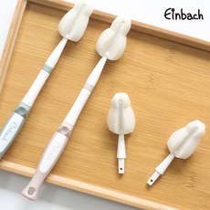 아인바흐 미니 젖꼭지솔 국내제작 독일산스펀지+리필2P, 베이지, 1개