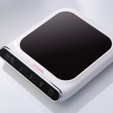터치 보틀워머 머그워머 커피 차 젖병 액상분유 데우기 3단 온열 1시간 타이머, 1개
