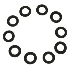 내구성 트럼펫 펠트 와셔 쿠션 패드, 2. Black, 1개
