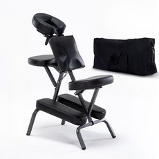 문신 의자 건강 의자 접는 휴대용 마사지 의자 물리 치료 의자 헤나 의자 높이 조절 의자 헤나 시술대 문신 시술대, 공식 규격, 07.카본 블랙 + 숄더백