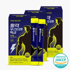 트루헬퍼 활력부스터샷특급 류신+아르기닌+블랙마카 20g x 15포 3박스, 3개