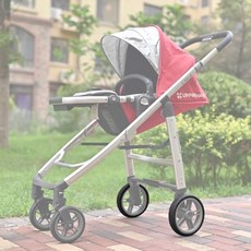 Uppababy Cruz V1 유모차용 뒷바퀴 PU 튜브리스 타이어 커버 휠 케이스 베이비 버기 교체 액세서리