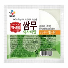 CJ 하선정 쌈무(와사비), 200g, 23개