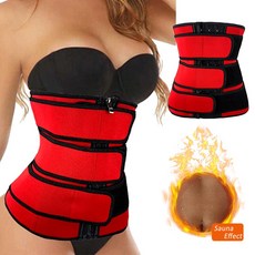 여성 허리 트레이너 네오프렌 땀 Shapewear 바디 셰이퍼 슬리밍 칼집 배꼽 감소 셰이퍼 운동 트리머 벨트 코르셋 Fajas|허리 슬리밍|