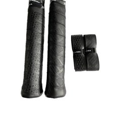 ZARSIA PU 가죽 테니스 라켓 교체 그립 라켓용 두꺼운 핸들 소매 2 개, Assorted 색상s
