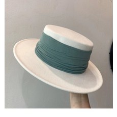 망사진주베레모