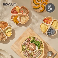 [모윰] 실리콘 올인원 디바이더 이유식 찜기, 테라코타, 1개