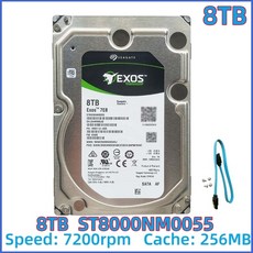 EXOS 8TB 10TB12TB14TB16TB18TB20TB hdd 3.5인치 하드 디스크 SATA3 7200rpm 6GBS 엔터프라이즈 드라이브, 03 8TB ST8000NM0055_01 CHINA - 10tb