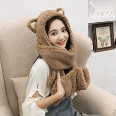 고양이성인털모자