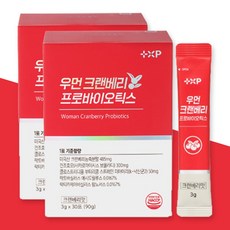 [오렌지팜] 비타민하우스 우먼 크랜베리 프로바이오틱스 여성 유산균 2개월분, 30포 2개, 2개, 30회분