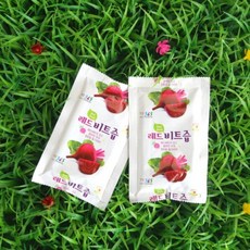 국내산 레드비트즙 100ml NFC 100% 착즙 비트원액 100ml 30개, 1개