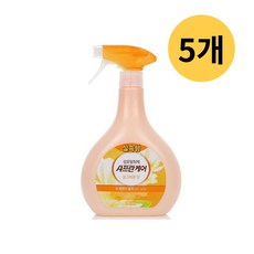 샤프란케어 섬유탈취제, 900ml, 5개, 싱그러운향