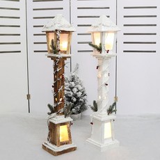 크리스마스장식 크리스마스 장식 유럽 목조 가로등, 선택02