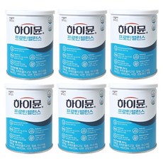 일동 후디스 하이뮨 프로틴 밸런스 산양단백질 캔, 304g, 6개