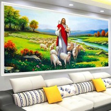 예수보석십자수