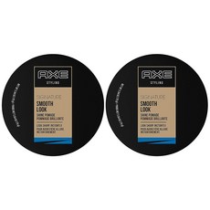 AXE Signature Smooth Look Shine Pomade 시그니처 스무스 룩 샤인 포마드 2.64oz(74.8g) 2팩, 1개