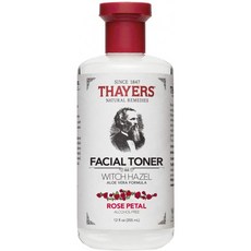 Thayer 's Alcohol-free Rose Petal Soothing Witch 개암 투명 (4 팩), 1