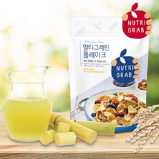 뉴트리그랩 멀티그레인 플레이크 500g 시리얼, 3개