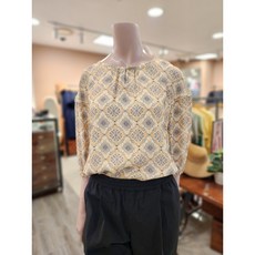 BCBG [올앤선드리] 베네사PRINT BL _ A3M4B417 _ 71 [L/BEIGE] - bcbg셔츠