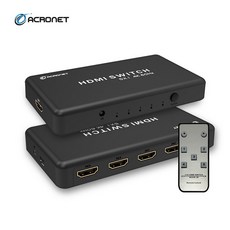 아크로넷 VDK-HD501 HDMI 선택기 5포트 4K 60Hz HDR, 1개