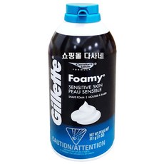질레트포오미쉐이빙폼센서티브311g