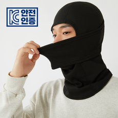 온덱스 겨울 기모 바라클라바, 블랙 1개, 1개