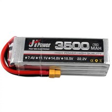 RC 자동차 헬리콥터 보트 드론 XT60-T LiPo 배터리 7.4V 11.1V 14.8V 18.5V 22.2V 25C 2S 3S 4S 5S 6S 3500, 21 3500-3S-35C T Plug, 1개, 21 3500-3S-35C T Plug