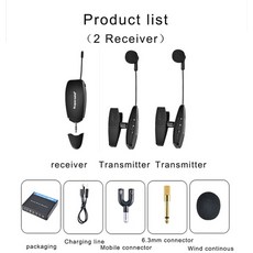 색소폰무선핀마이크