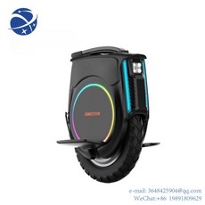 YYHC 오리지널 모노휠 전기 외바퀴 2500W 70 Kmh 100V 1750Wh 자동 헤드라이트 LED 한 바퀴 E 스쿠터 인모션 V12
