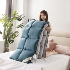 사계절 칼라 구스이불 95구스다운 호텔 침구 덕다운 오리털 이불솜, 딥그린 그레이