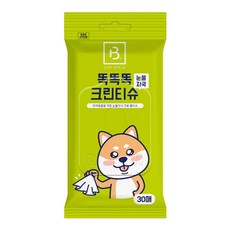 브리더랩 똑똑똑 크린티슈 눈물자국 30매, 30개입, 1개