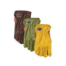 [매장정품] THE EARTH x FILKINS Calf Skin Glove 카이맨코리아 캠핑장갑 바이크장갑, BROWN, L