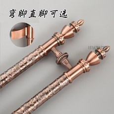 문고리 용문 호텔 손잡이 알루미늄합금 문틀 대문 수레 원목 문손잡이 유리문, C02-레드클래식구리 1.2미터길이 한쌍 2개, T01-투명한