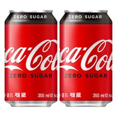 코크제로 코카콜라 제로 캔, 355ml, 24개