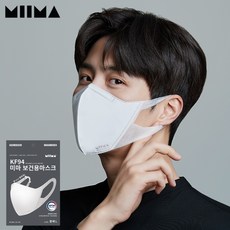 미마 보건용마스크 대형 흰색 30개입(KF94), 단품