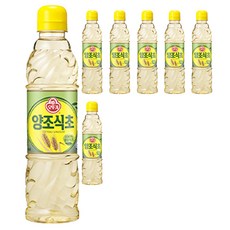 오뚜기 양조식초, 500ml, 7개