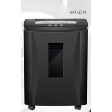 사무실 파일 분쇄 홈 오피스 대형 세단기 파쇄기 절단 종이, HAF-25M 370x260x523mm