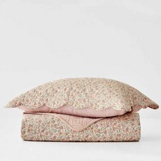 [로라애슐리] 극세사러브스톤 워싱 스프레드 핑크 S