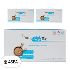 농업회사법인참미소 유산균 쌀눈 3g x 30p, 45개, 90g