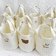 올포홈 자수누빔 감성 마실백 기저귀 젖병 파우치 가방 유모차 나들이 토드백 은하수자수 가방