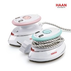 한경희 미니 스팀다리미 여행용 휴대용 HS-90C, 민트