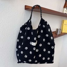 유유라키 플라워 컬렉션 베이직 에코백 숄더백