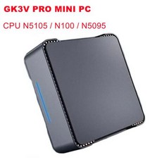 7840HS 미니 PC SZBOX GK3V PRO 와이파이 BT 윈도우 11 프로 게임용 컴퓨터 4K 60Hz HD VGA 1000M 데스크 N5105 N5095 N100 DDR4, 없음, 8GB, 13) N100 8GB 256GB - EU