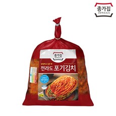 종가집 전라도포기김치 3.3kg, 단품