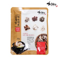 [청아라] 국내산100% 한방원료 고온로스팅 분쇄기술 간편요리 깊고 진한 육수의 맛 삼계탕 백숙재료 티백형, 3개, 20g