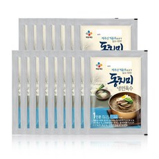 올따옴 CJ 냉장 동치미 냉면육수 300g, 16개