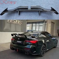 BMW G20 G30 G80 G82 G90 M3 M4 M5 18-22년형 카본 리어 스포일러 포지드 카본 fiber, FRP Unpainted