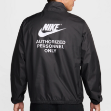 [국내매장판] 나이키 바람막이 점퍼 남성 풀집 우븐 재킷 BW 블랙 화이트 HJ8117-010